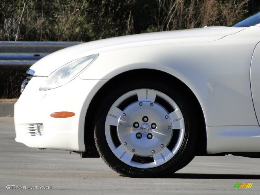 2002 SC 430 - White Gold Crystal / Saddle photo #37