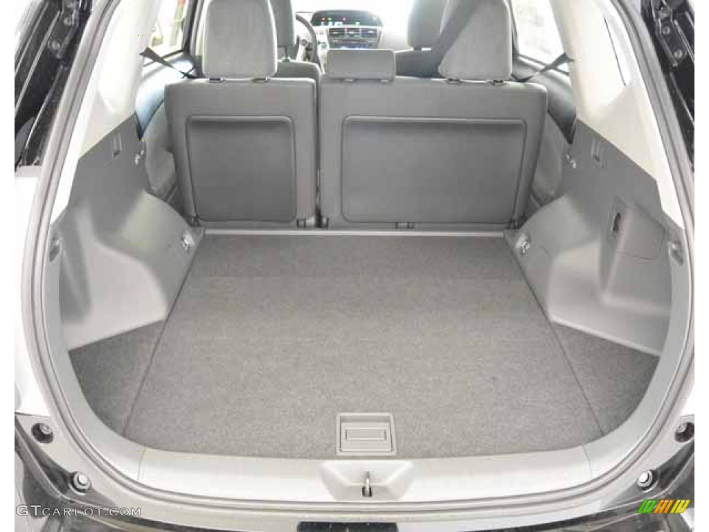 2014 Prius v Three - Black / Dark Gray photo #33