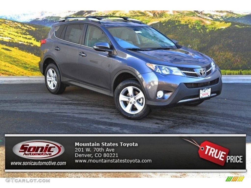 2014 RAV4 XLE AWD - Magnetic Gray Metallic / Ash photo #1