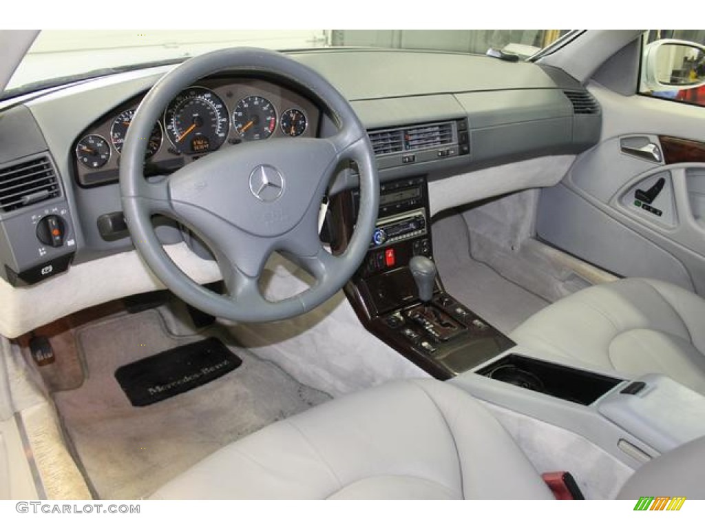 2000 Mercedes-Benz SL 500 Roadster Interior Color Photos