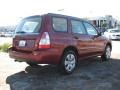 2008 Garnet Red Pearl Subaru Forester 2.5 X  photo #7