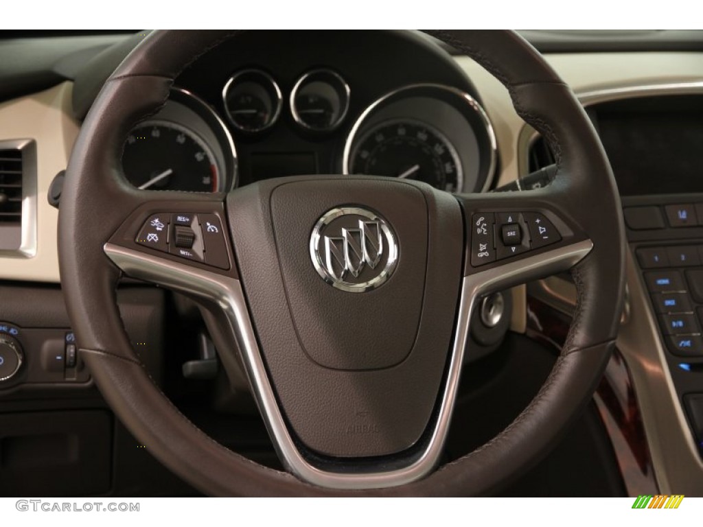 2014 Buick Verano Convenience Cashmere Steering Wheel Photo #89882915