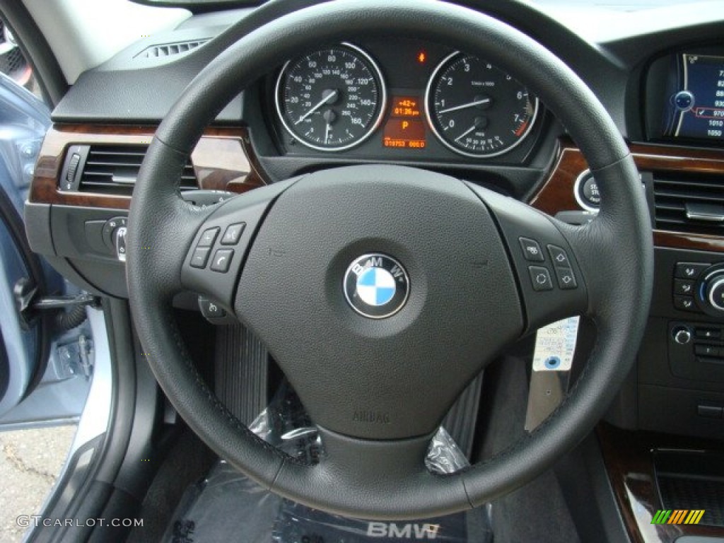 2011 3 Series 328i xDrive Sedan - Blue Water Metallic / Oyster/Black Dakota Leather photo #14