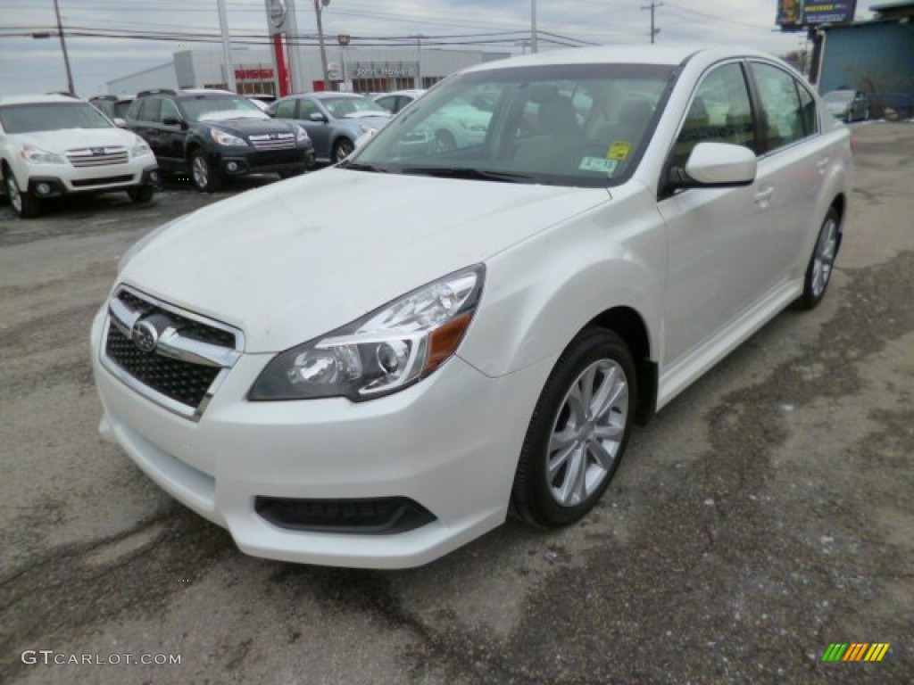 Satin White Pearl 2013 Subaru Legacy 2.5i Premium Exterior Photo #89883316