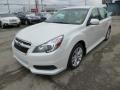 Satin White Pearl 2013 Subaru Legacy 2.5i Premium Exterior