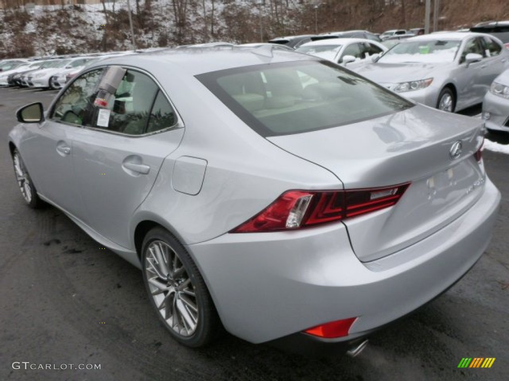 2014 IS 250 AWD - Silver Lining Metallic / Light Gray photo #2