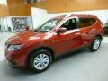 2014 Cayenne Red Nissan Rogue SV AWD  photo #3