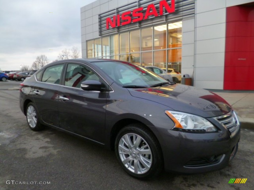 Amethyst Gray Nissan Sentra