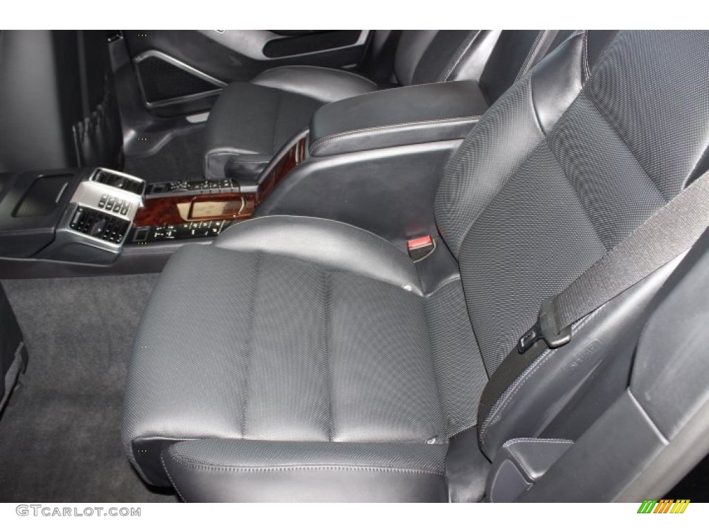 Black Interior 2014 Porsche Panamera Turbo Executive Photo #89885782