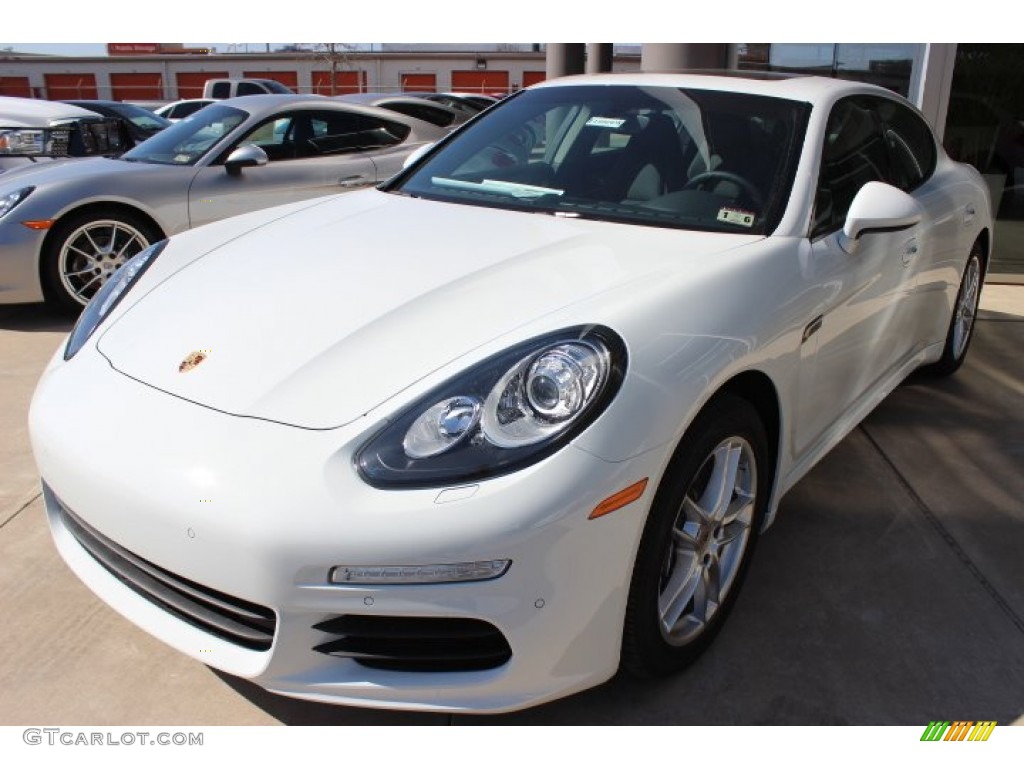 White 2014 Porsche Panamera Standard Panamera Model Exterior Photo #89886271