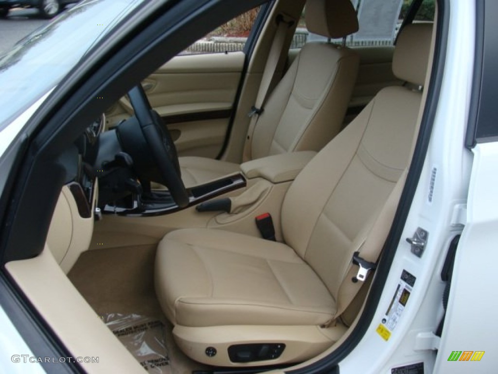 2011 3 Series 328i xDrive Sedan - Alpine White / Beige photo #12