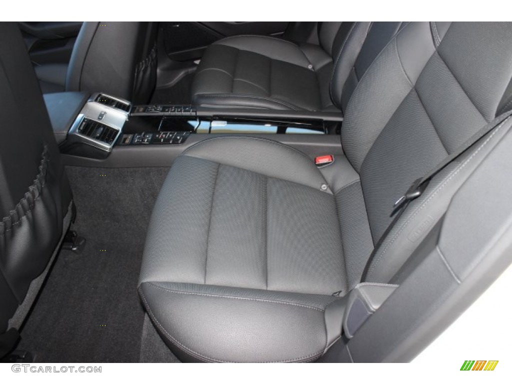 Black Interior 2014 Porsche Panamera Standard Panamera Model Photo #89886805