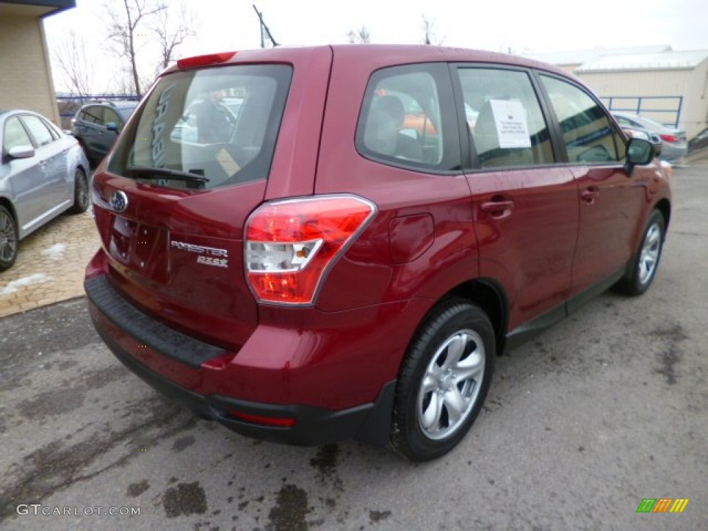 2014 Forester 2.5i - Venetian Red Pearl / Platinum photo #7