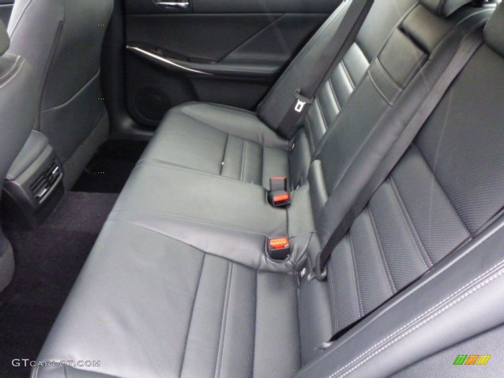 2014 Lexus IS 250 AWD Rear Seat Photo #89887585