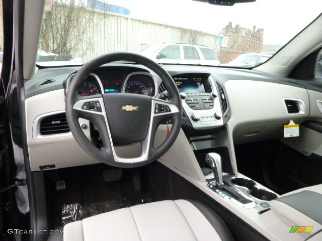Light Titanium/Jet Black Interior 2014 Chevrolet Equinox LT AWD Photo #89887591