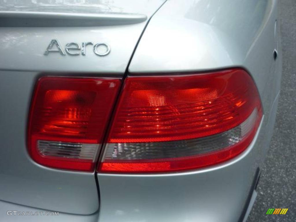2007 9-3 Aero Sport Sedan - Silver Metallic / Gray photo #18