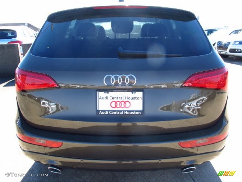 2014 Q5 2.0 TFSI quattro - Maya Brown Metallic / Black photo #3