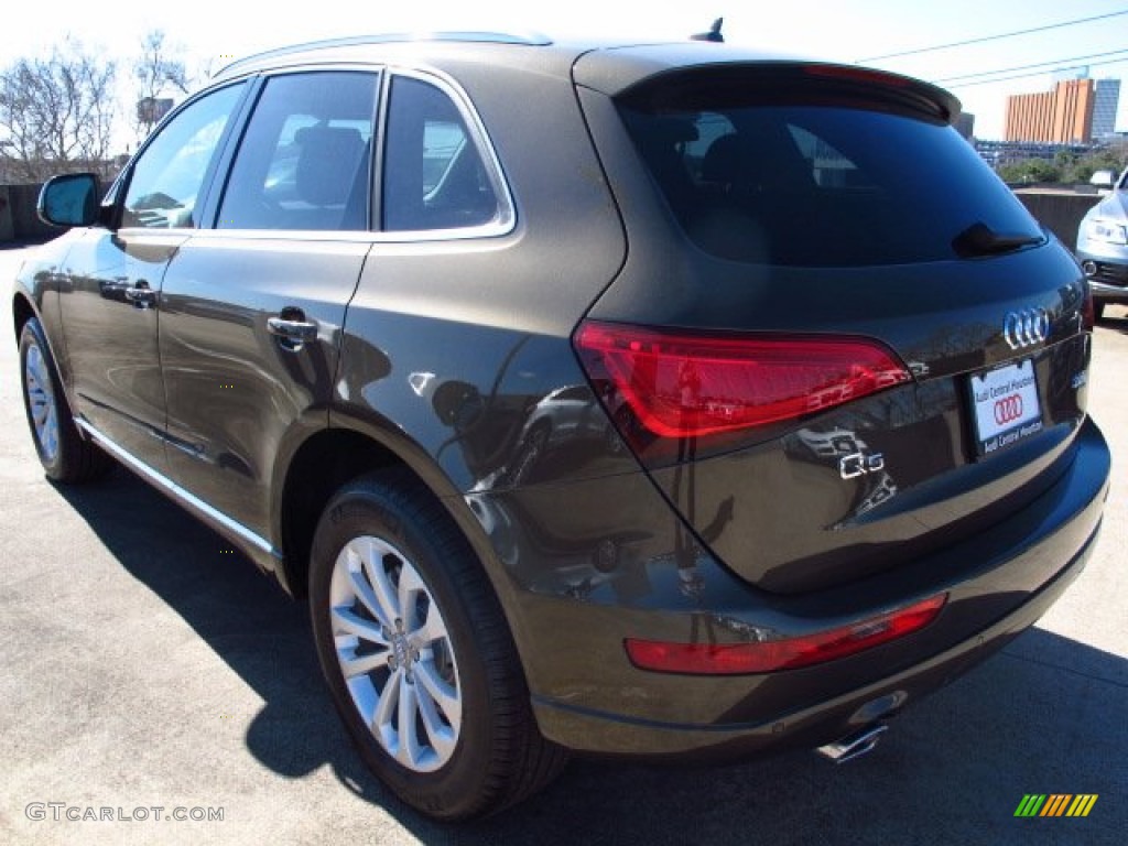 2014 Q5 2.0 TFSI quattro - Maya Brown Metallic / Black photo #4