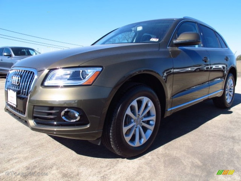 2014 Q5 2.0 TFSI quattro - Maya Brown Metallic / Black photo #5
