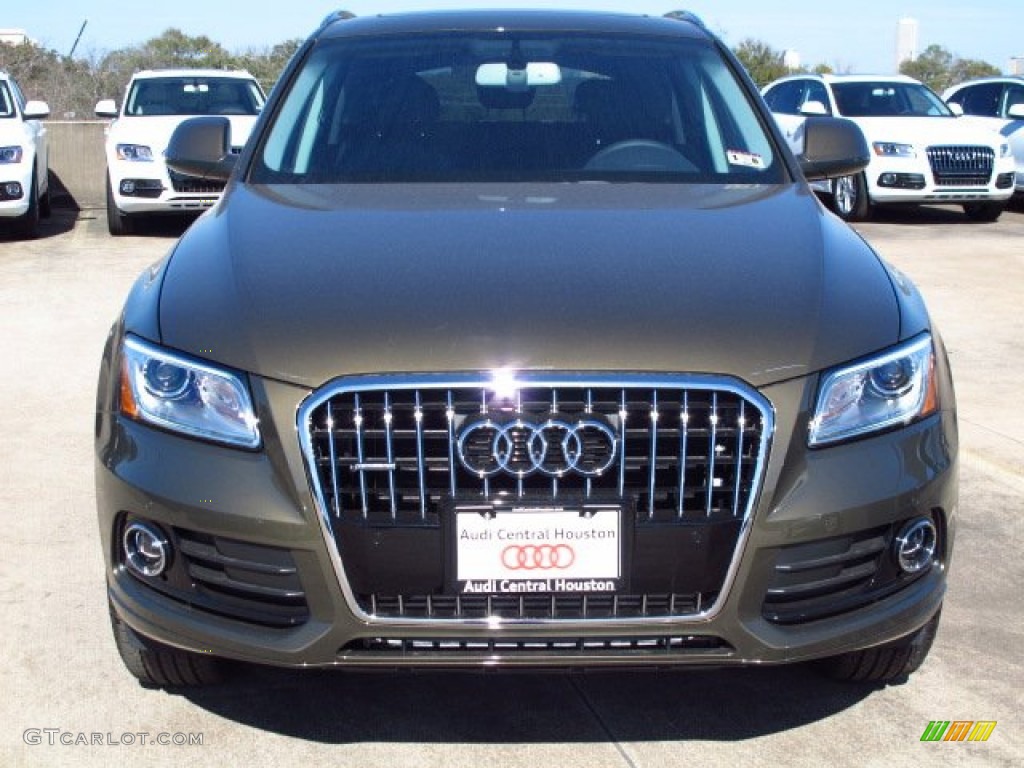 2014 Q5 2.0 TFSI quattro - Maya Brown Metallic / Black photo #6