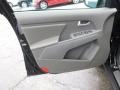 Alpine Gray 2014 Kia Sportage LX AWD Door Panel