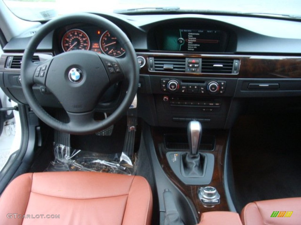 2011 3 Series 335i xDrive Sedan - Alpine White / Chestnut Brown Dakota Leather photo #13