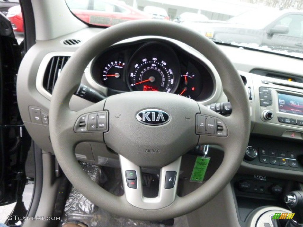 2014 Kia Sportage LX AWD Steering Wheel Photos