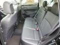 2014 Subaru Forester Black Interior Rear Seat Photo