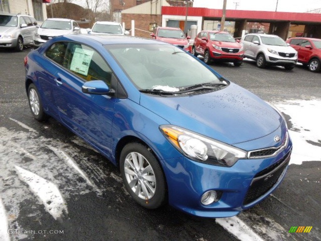Abyss Blue 2014 Kia Forte Koup EX Exterior Photo #89889715