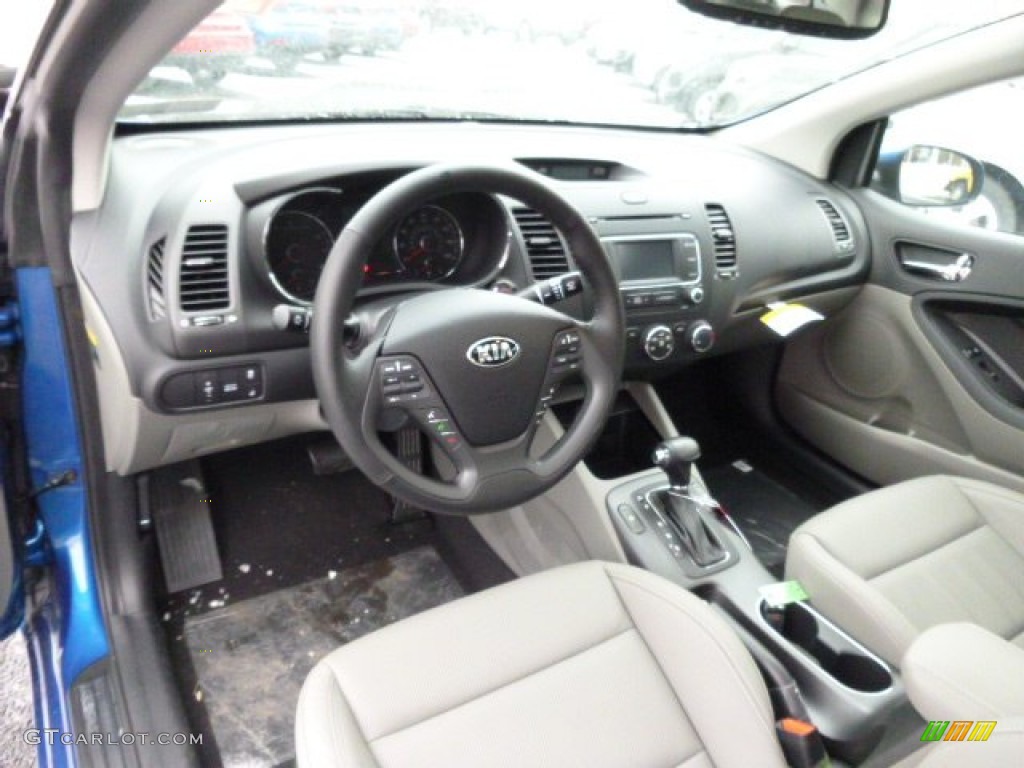 Gray Interior 2014 Kia Forte Koup EX Photo #89889964