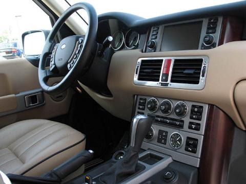 2006 Range Rover HSE - Java Black Pearl / Parchment/Navy photo #9