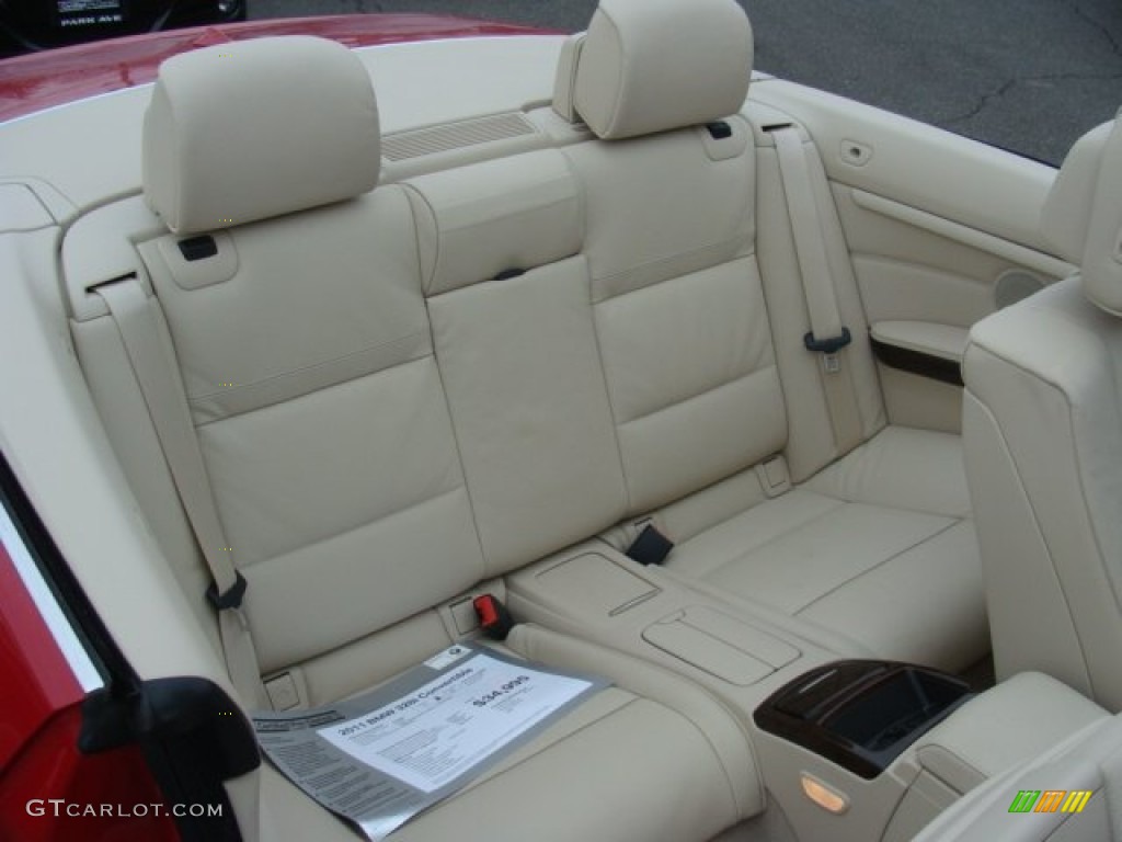 2011 3 Series 328i Convertible - Crimson Red / Cream Beige photo #29