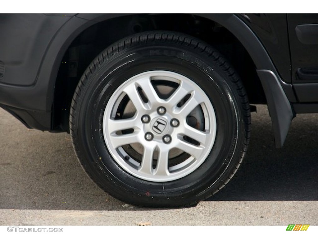 2003 CR-V EX 4WD - Nighthawk Black Pearl / Black photo #31