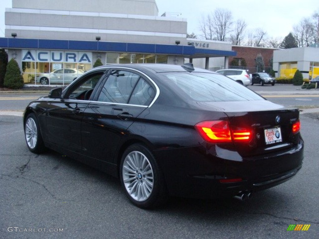 2013 3 Series 328i xDrive Sedan - Jet Black / Saddle Brown photo #5