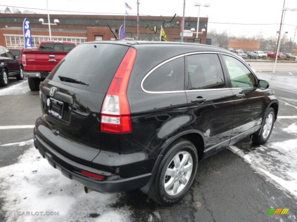 2011 CR-V SE - Crystal Black Pearl / Black photo #8