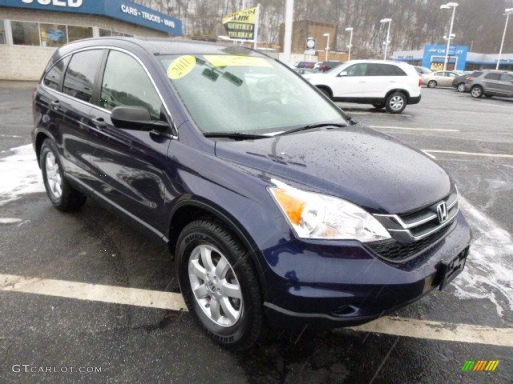 2011 CR-V SE - Royal Blue Pearl / Gray photo #2