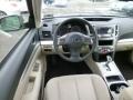 Ivory 2014 Subaru Outback 2.5i Premium Dashboard