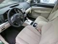 Ivory 2014 Subaru Outback 2.5i Premium Interior Color