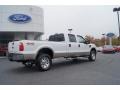 2008 Oxford White Ford F350 Super Duty Lariat Crew Cab 4x4  photo #3