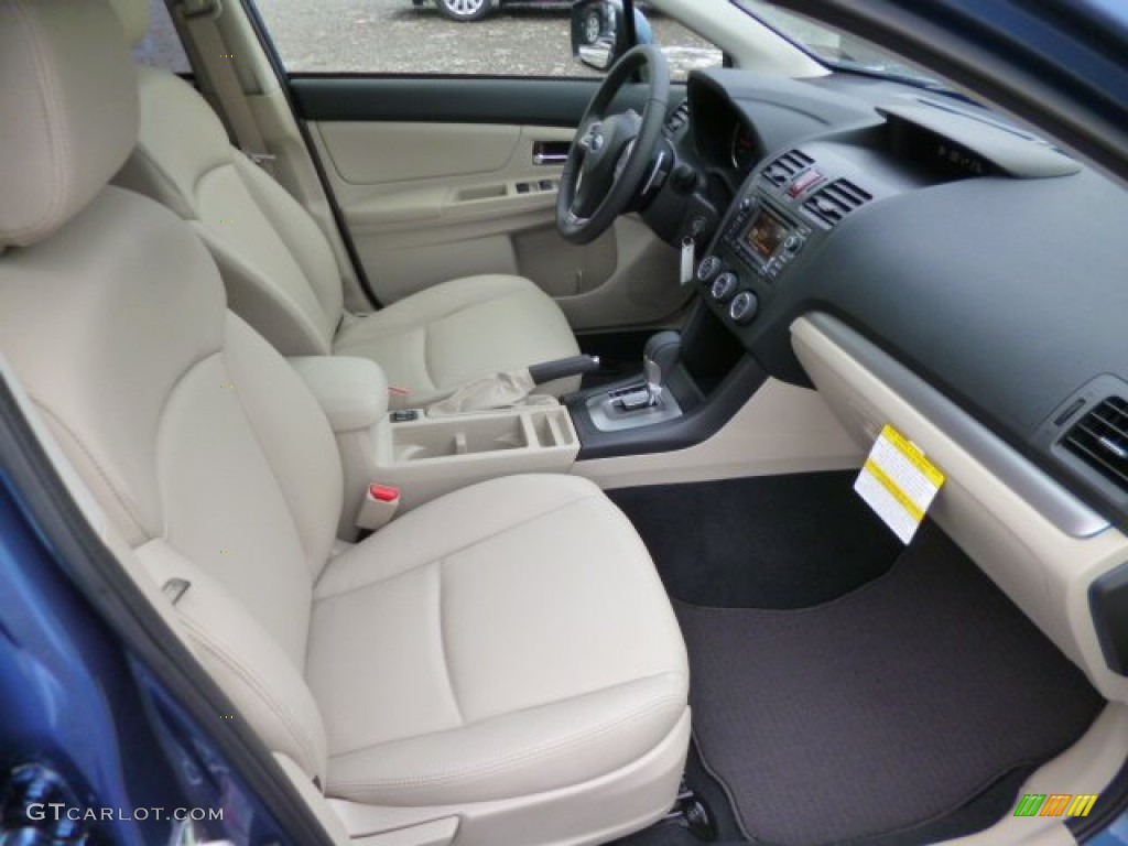 2014 XV Crosstrek 2.0i Limited - Quartz Blue Pearl / Ivory photo #10