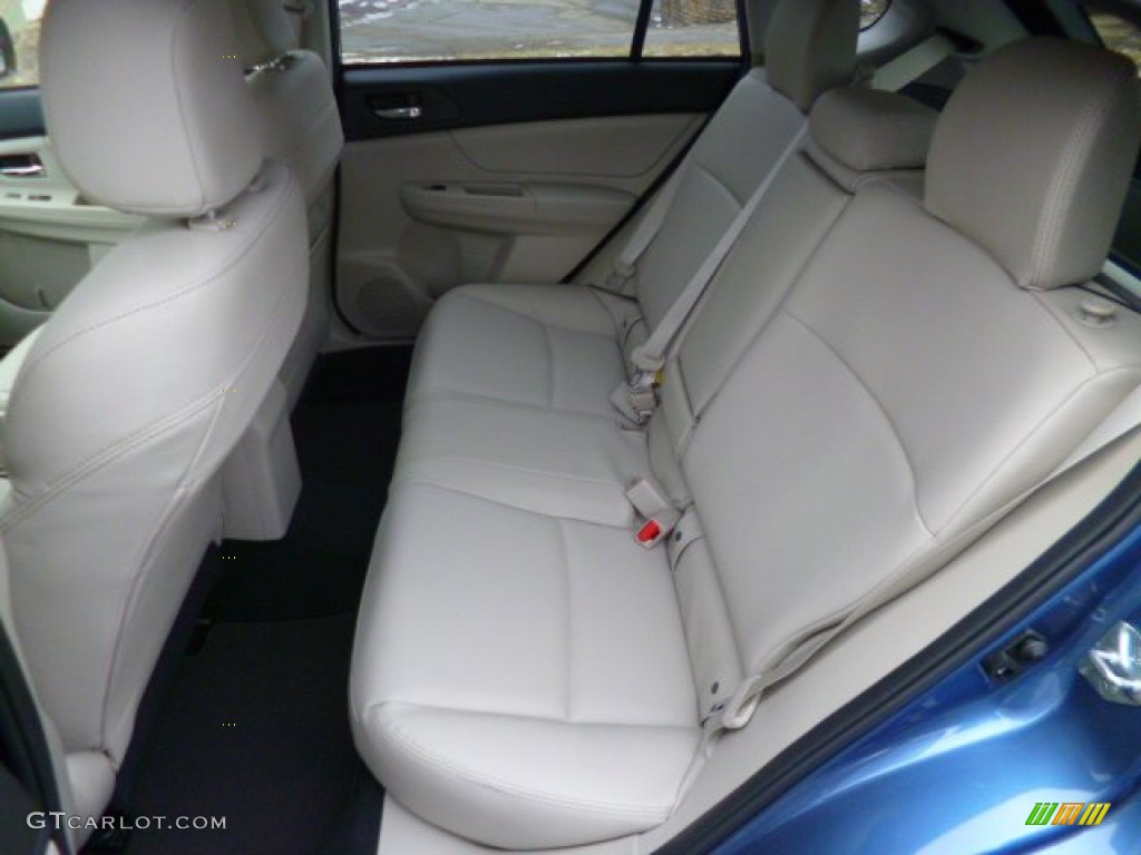 2014 XV Crosstrek 2.0i Limited - Quartz Blue Pearl / Ivory photo #13