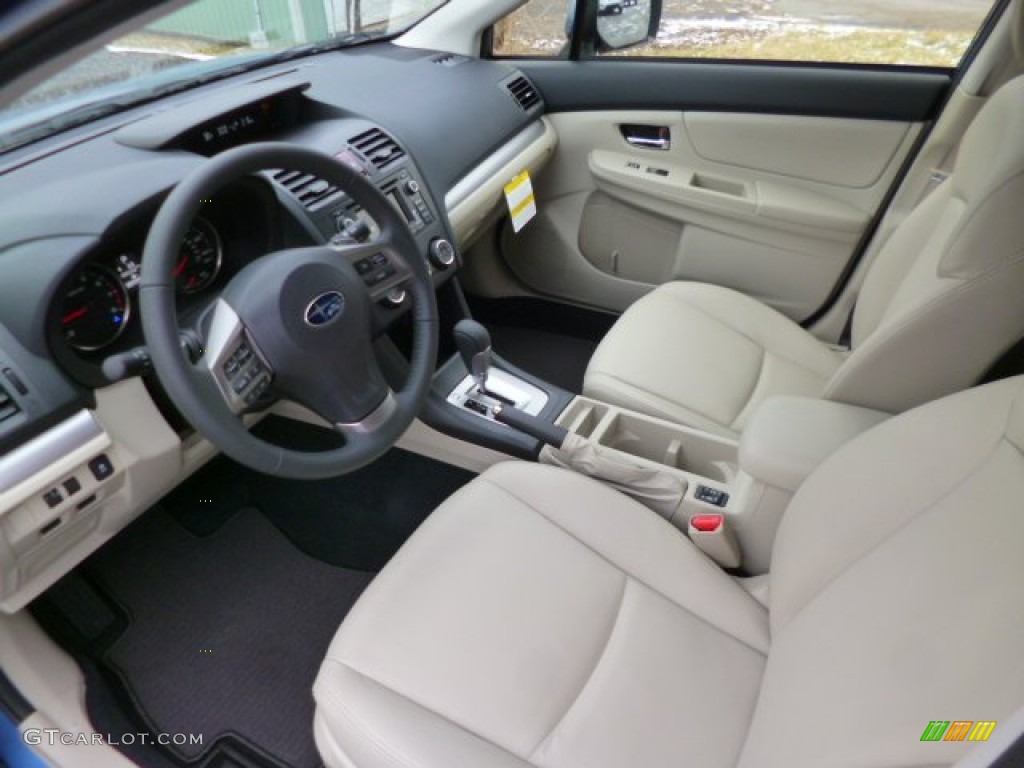 2014 XV Crosstrek 2.0i Limited - Quartz Blue Pearl / Ivory photo #16