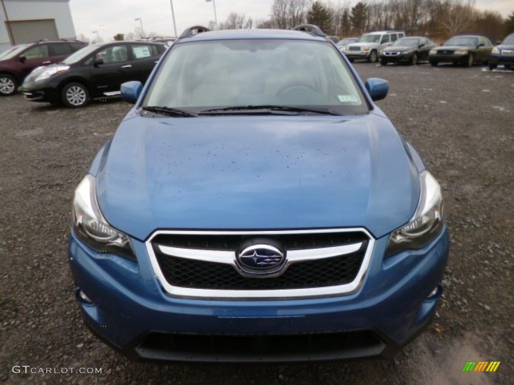 2014 XV Crosstrek 2.0i Limited - Quartz Blue Pearl / Ivory photo #2