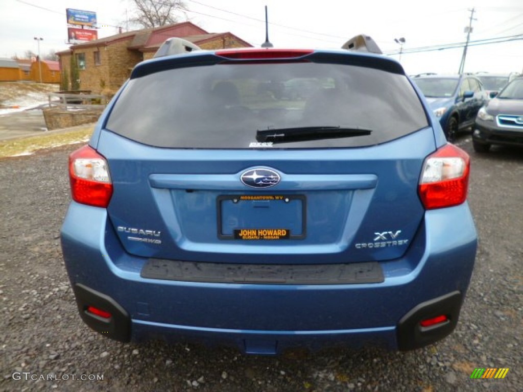 2014 XV Crosstrek 2.0i Limited - Quartz Blue Pearl / Ivory photo #6
