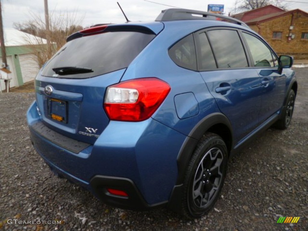 2014 XV Crosstrek 2.0i Limited - Quartz Blue Pearl / Ivory photo #7
