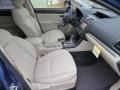 Ivory Front Seat Photo for 2014 Subaru XV Crosstrek #89892601