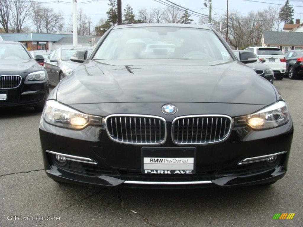 2013 3 Series 328i xDrive Sedan - Jet Black / Black photo #8