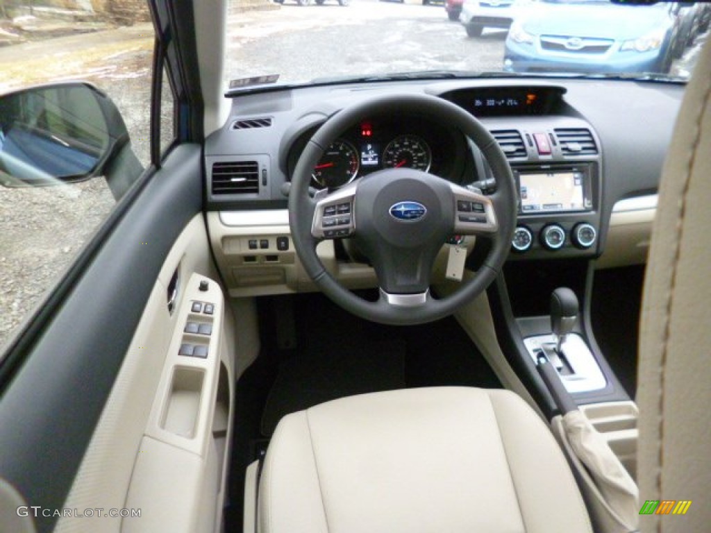 2014 Subaru XV Crosstrek 2.0i Limited Ivory Dashboard Photo #89892709