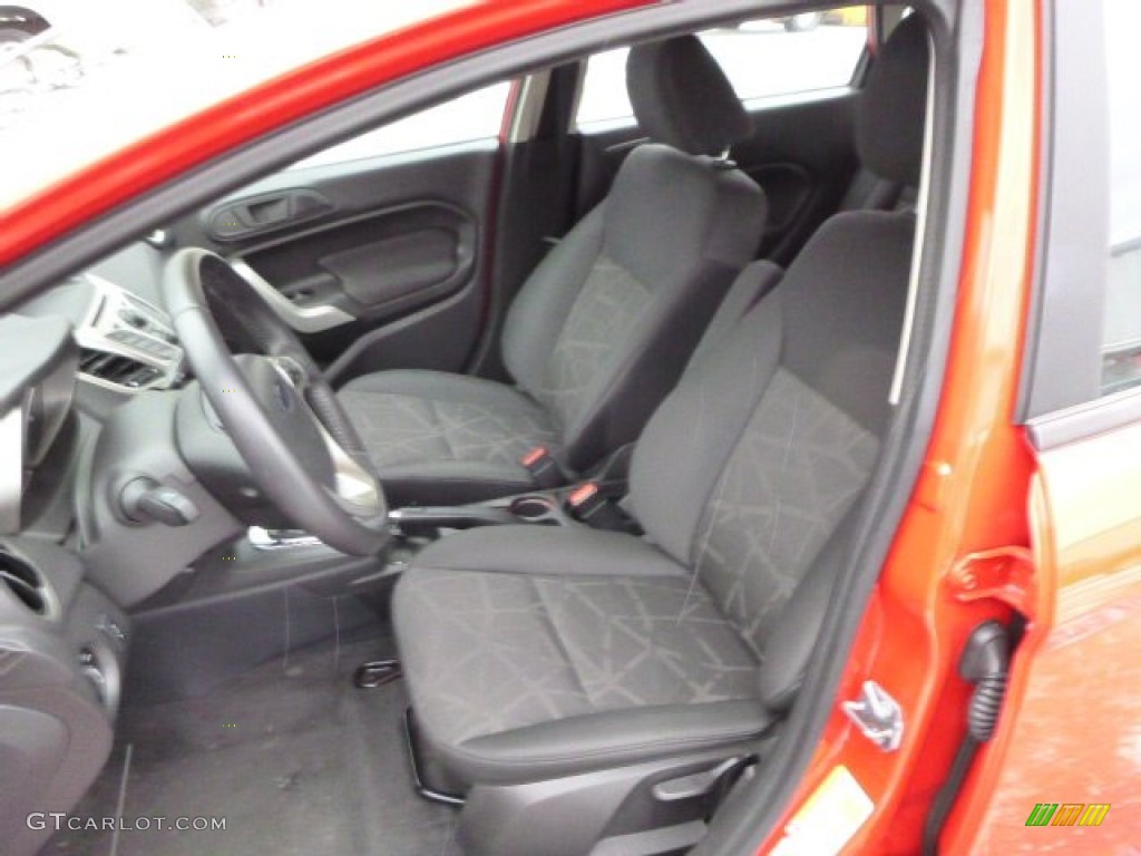 2013 Fiesta SE Hatchback - Race Red / Charcoal Black photo #10