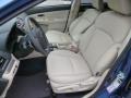 Ivory Front Seat Photo for 2014 Subaru XV Crosstrek #89892727
